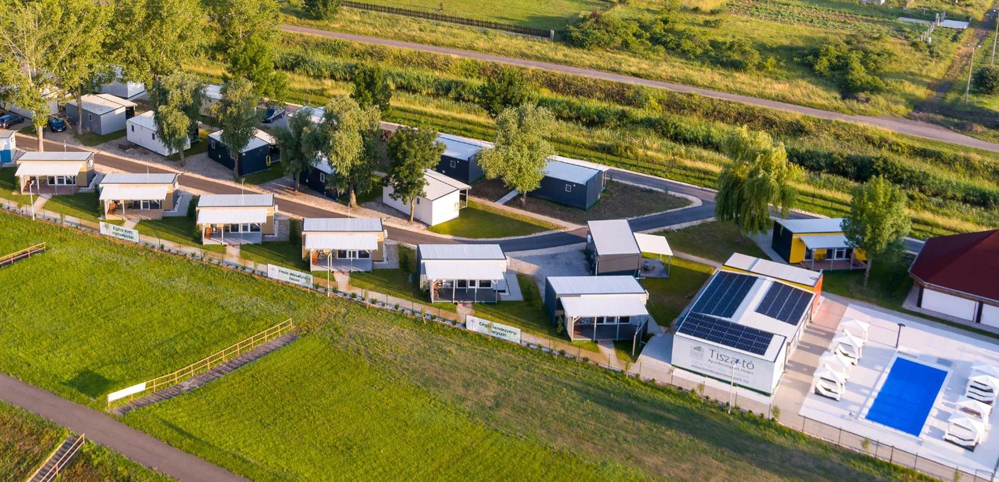Tisza-tó Apartmanpark Hotel Kisköre Exterior foto
